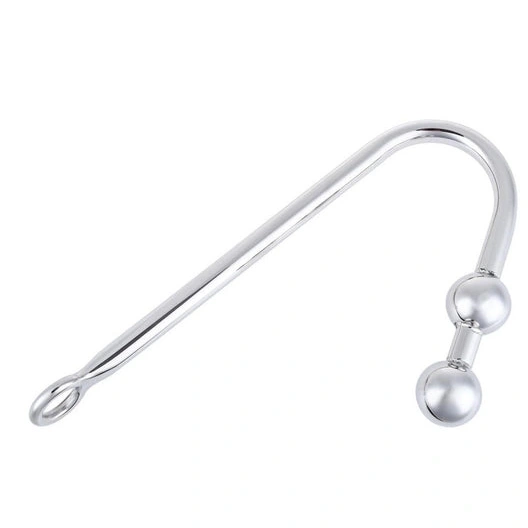Pleasurable 4417 Hook Stainless Two Anal Steel Balls 0818